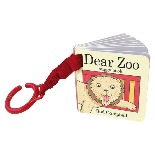 英文原版 Dear Zoo Buggy Book 亲爱的动物园 挂件手掌书纸板书 Rod Campbell 英文版 进口英语原版书籍 商品图0