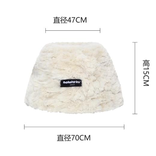 NTOT/NOTMZ22344/毛茸茸仿貂毛渔夫帽 商品图4