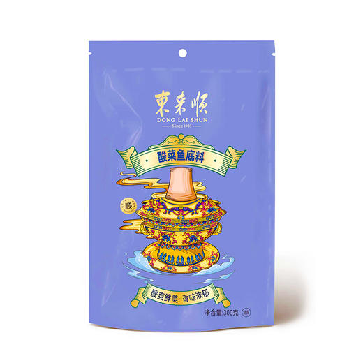 东来顺 酸菜鱼底料 300g*2 商品图1