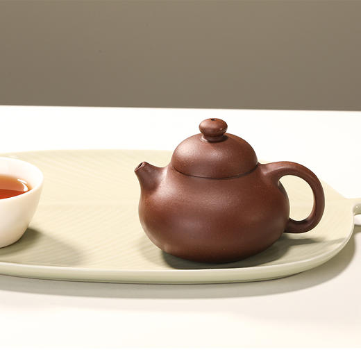 梵匠丨文旦 家藏自练老紫泥 宜兴原矿紫砂壶 150cc 经典实用小品 收藏紫砂艺术品 商品图4