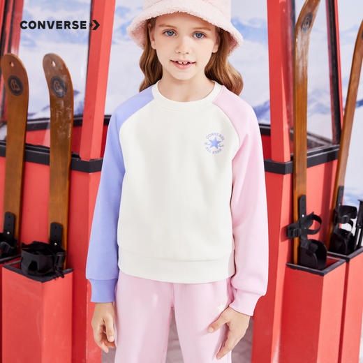 CONVERSE 匡威 冬 大童小童 儿童童装卫衣 CNVG-FW-F380 商品图0