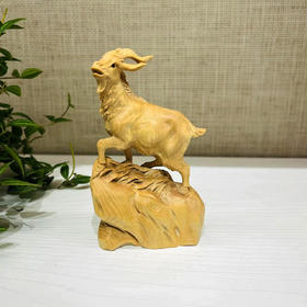 吉羊°黄杨摆件