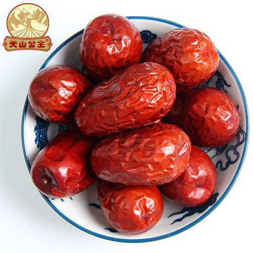 【自营】天山公主新疆特产皮薄肉厚个大饱满营养健康骏枣500g 商品图6