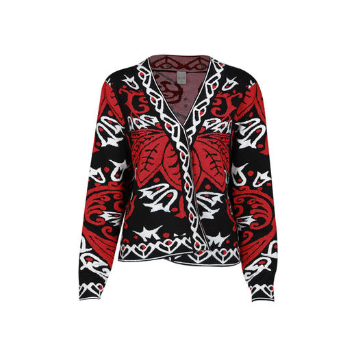 雅致旖旎针织短外套| 现货加急发 | 花纹大气有韵味 商品图7