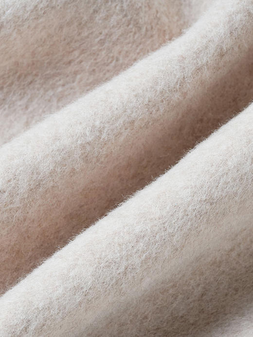 米思阳2025冬季新款气质减龄直筒毛呢外套100%绵羊毛短款上衣1228 商品图2