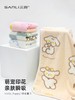 三利儿童毛巾3条 洗脸家用吸水珊瑚绒非全纯棉宝宝男女卡通小毛巾 商品缩略图0