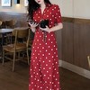裁缝学苑AX100法式V领翻驳领连衣裙纸样裙子短袖长裙服装打版裁剪 商品缩略图2