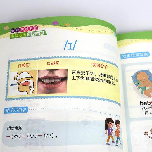 全彩思维导图 小学英语自然拼读·国际音标（2本套装） 商品图11
