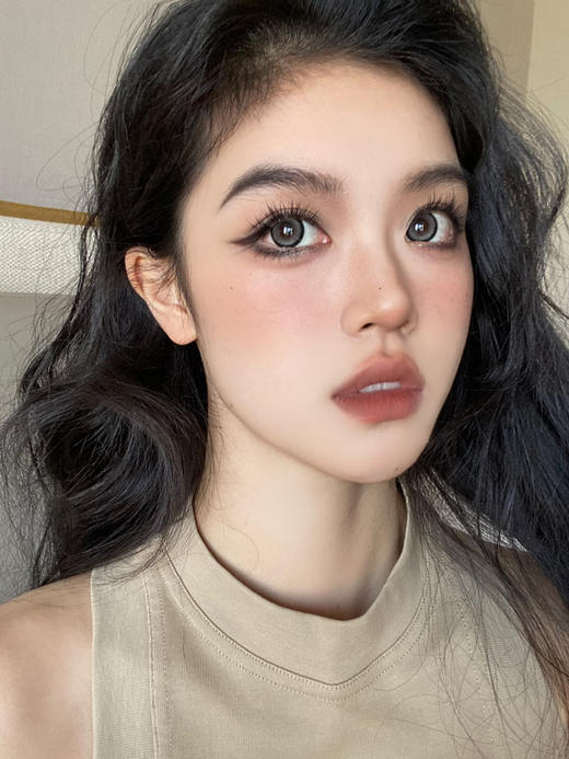 【大直径】PFGIRLCON-雪映流光14.5mm【年抛 0-800度 含525/575】 商品图2