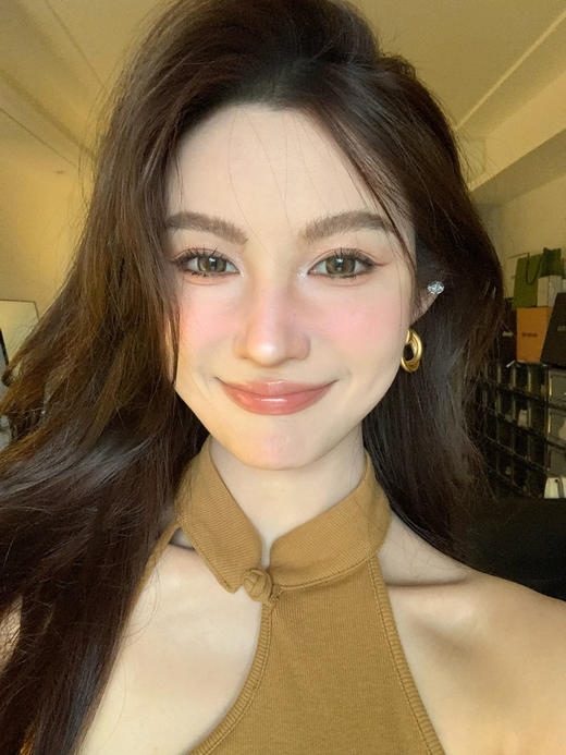 【大直径】PFGIRLCON-鎏金琥珀14.5mm【年抛 0-800度 含525/575】 商品图2