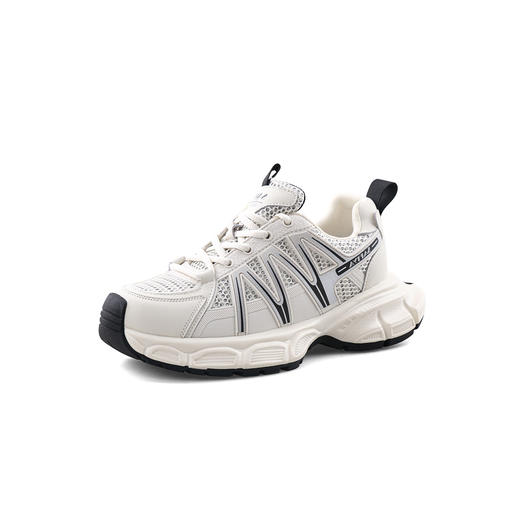 Safiya/索菲娅2023秋季新品 潮流街头透气轻便减震厚底运动老爹鞋 SF33112447 商品图3