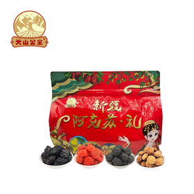 【自营】天山公主新疆特产什锦果干西梅等各种果干软糯香甜有嚼劲个大饱满718g/袋（什锦果铺）
