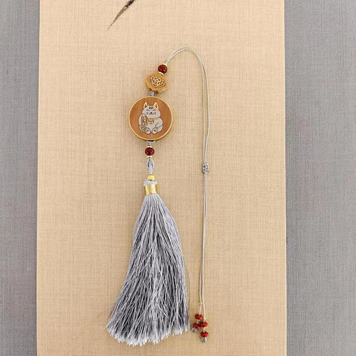 招财猫°老山檀精品车挂（可调节） 商品图1