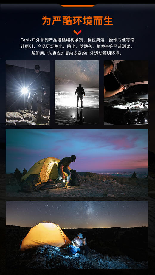 【中欧专享】FENIX菲尼克斯CL26R Pro多功能户外露营灯21700野营灯营地帐篷灯 商品图14