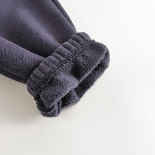 【马克珍妮 芦芙】冬装新款 女童蝴蝶结加绒加厚保暖运动裤231990 商品图4