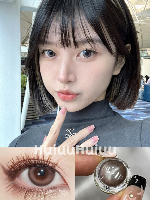 【中直径】PFGIRLCON-冰玫瑰14.2mm【年抛 0-800度 含525/575】 商品图0