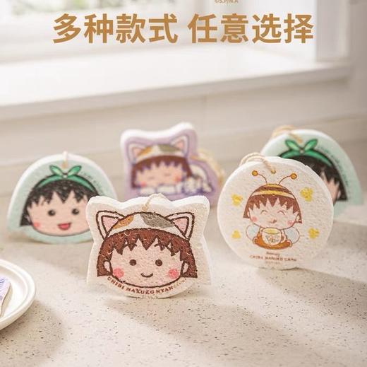 小丸子木浆棉海绵擦 洗碗擦刷锅擦魔力擦 起泡绵密去污去油 商品图3