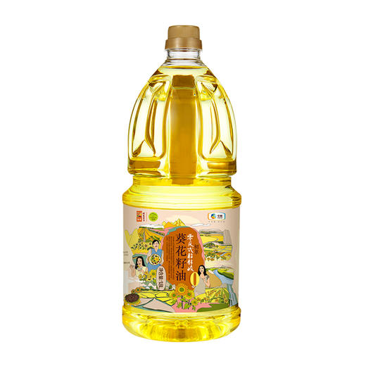 中粮初萃零反式脂肪酸葵花籽油1.8L 商品图0