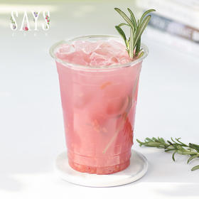 粉夏蜜桃茉莉冰茶