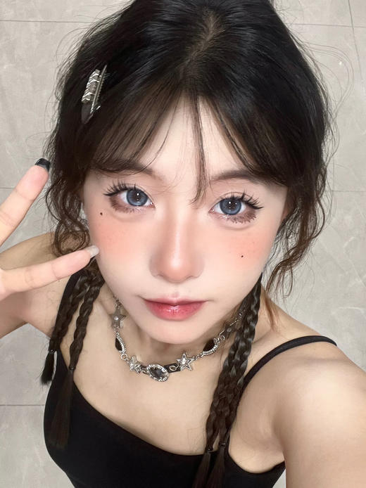 【大直径】PFGIRLCON-蔚蓝海岸14.5mm【年抛 0-800度 含525/575】 商品图3