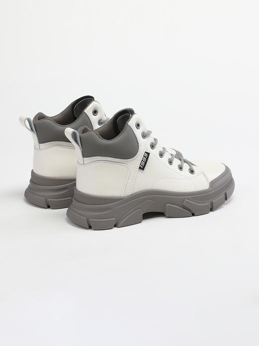 星期六潮酷厚底拼色短筒马丁靴SS34116281 商品图13