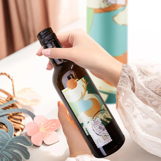 【蓝溪金炫】百悦  源酿柿酒 柿子酒 低度微醺果酒女士晚安酒女生小甜酒13.5度 百悦375ml 商品图1