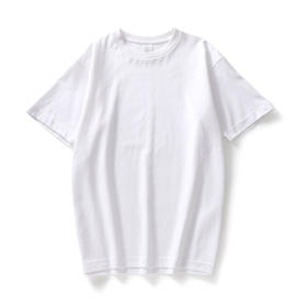 平价优选：夏精梳，原棉质感圆领短袖男女款体恤  标准款