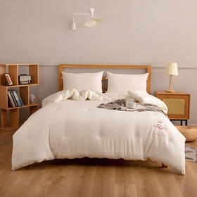 無印良品牛奶大豆蛋白双胎被