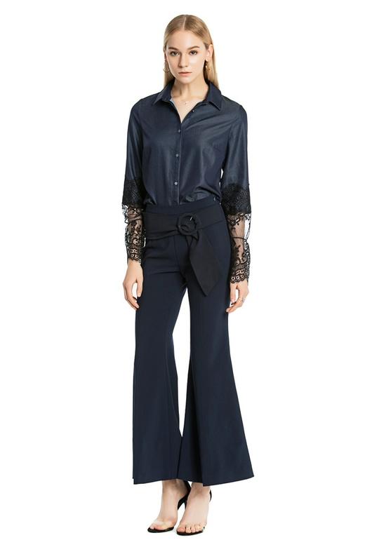 OCTAVIA 复古高腰喇叭裤 4000 商品图4