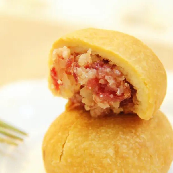 云腿小酥月饼/发财饼【诺邓火腿制作】