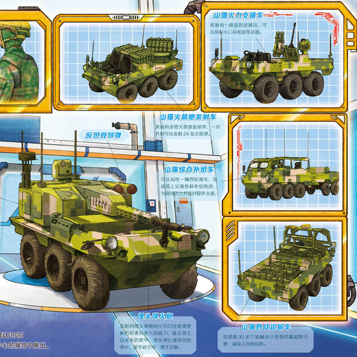 《中国战车科普绘本》（全4册） 商品图7