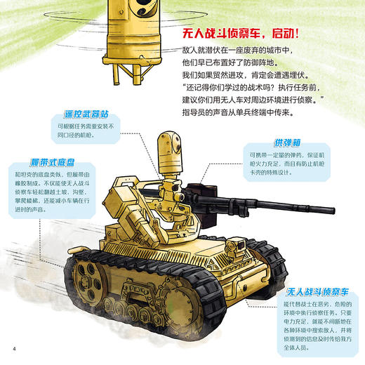 《中国战车科普绘本》（全4册） 商品图9