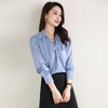 【质感V领】罗蒙女士长袖衬衫优雅简约职场减龄百搭舒适长袖衬衫女 商品缩略图2