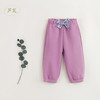 【马克珍妮 芦芙】冬装新款 女童蝴蝶结加绒加厚保暖运动裤231990 商品缩略图2
