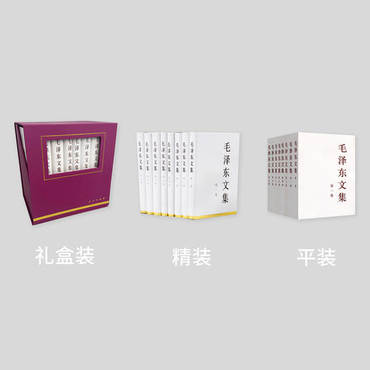 《毛泽东文集》（全8卷）礼盒装/精装/平装 商品图1