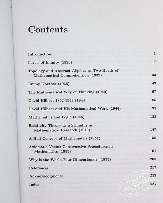 预售 【中商原版】无穷层数 数学与哲学文选 英文原版 Levels of Infinity Selected Writings on Mathematics and Philosophy Herman 商品图4