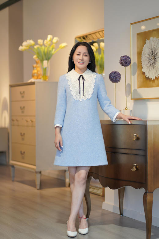 JORYA 卓雅学院风连衣裙 P142403B 商品图1