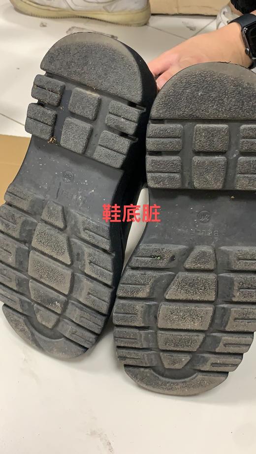 B0VB0602DU1DZ1235 百丽厚底烟筒靴女秋冬时尚撞色松糕短筒靴子【鞋子均有瑕疵,请看实拍图,介意慎拍】 商品图7