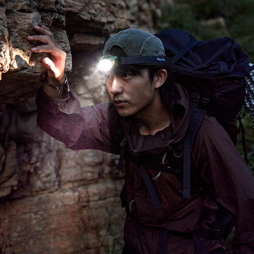 Naturehike挪客户外防水头灯徒步登山便携头戴式电池照明灯钓鱼灯（星野 ）户外头灯 商品图5