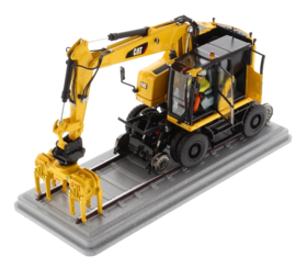 卡特 M323F铁路轮式挖掘机 Cat® M323F Railway Wheel Excavator
-Safety Yellow Version