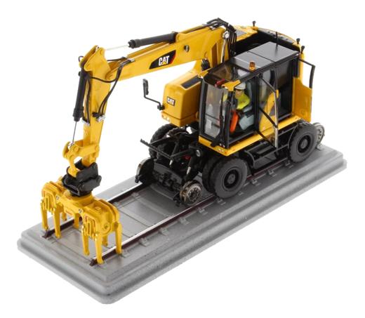 卡特 M323F铁路轮式挖掘机 Cat® M323F Railway Wheel Excavator
-Safety Yellow Version 商品图0