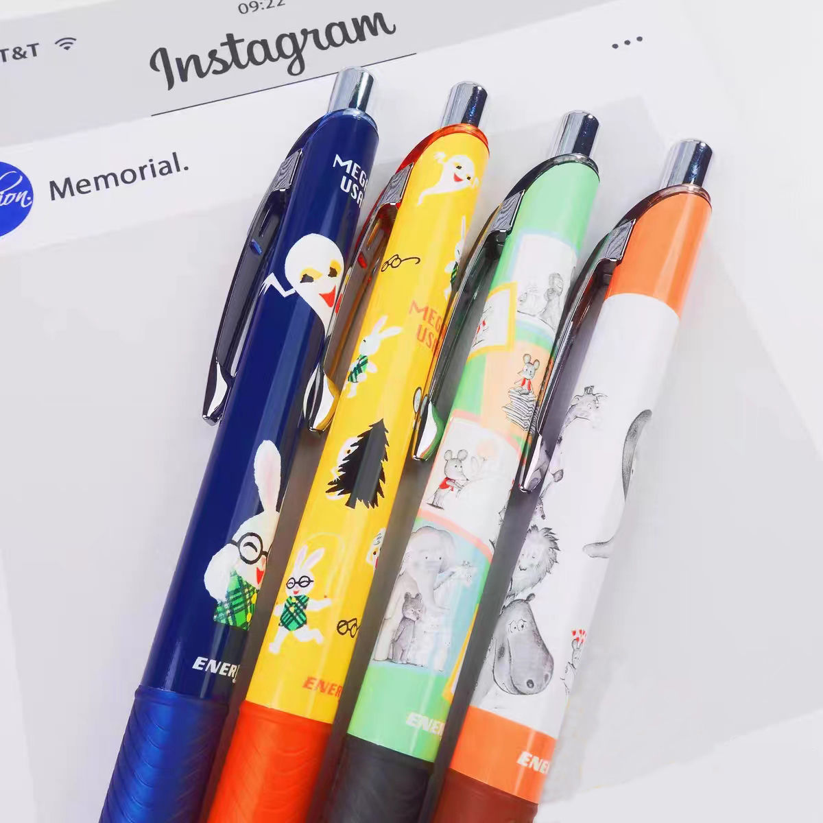 日本派通新款内裤兔联名中性笔0.5mm