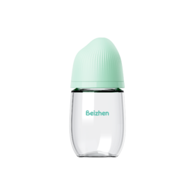 贝臻米粒系列宽口径高硼硅玻璃奶瓶160ML