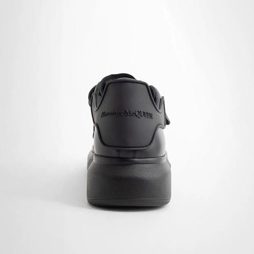 ALEXANDER MCQUEEN 亚历山大.麦昆 男士黑尾阔型三绑带休闲运动鞋 黑色 750337 WIDJK 1000 商品图2