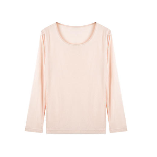 TG-TG03S267秋冬桑蚕丝保暖内衣套装女 轻薄款真丝打底衫打底裤秋衣秋裤 商品图6