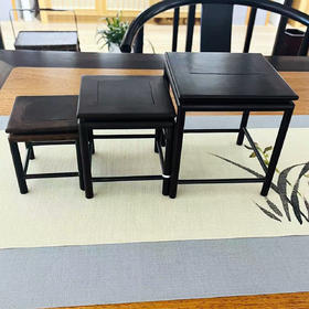 紫光檀正方形底座°大&中&小