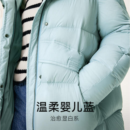 【严选】诗凡黎冬轻薄茧型羽绒服7E9280451 商品图4