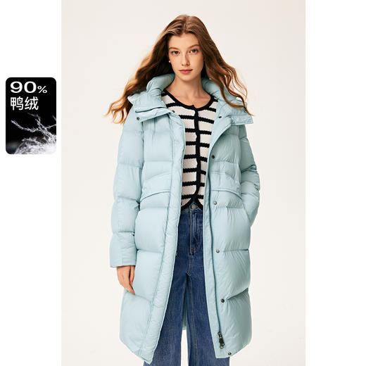 【严选】诗凡黎冬轻薄茧型羽绒服7E9280451 商品图0