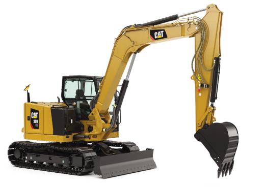 卡特 308 CR微型液压式挖掘机 Cat® 308 CR Mini Hydraulic Excavator 商品图0