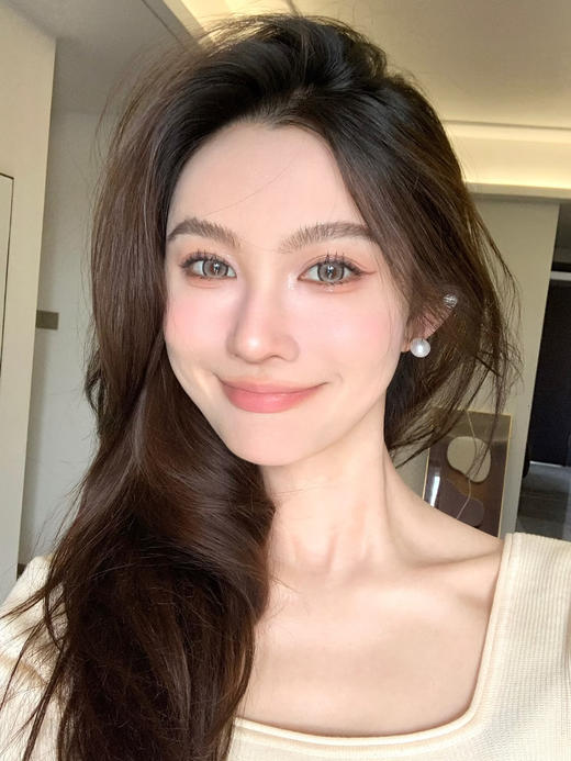 【大直径】Doragina-霜后茶园-14.5mm【年抛 0-1000度 无525/575】 商品图5